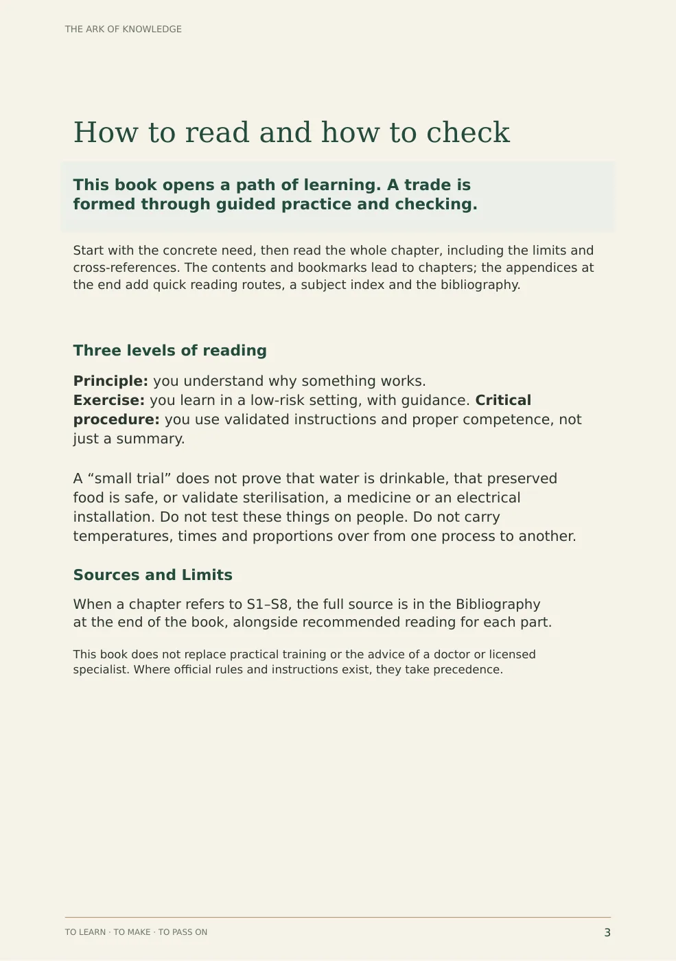 Page 3 of The Ark of Knowledge
