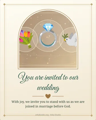 Invitación de boda