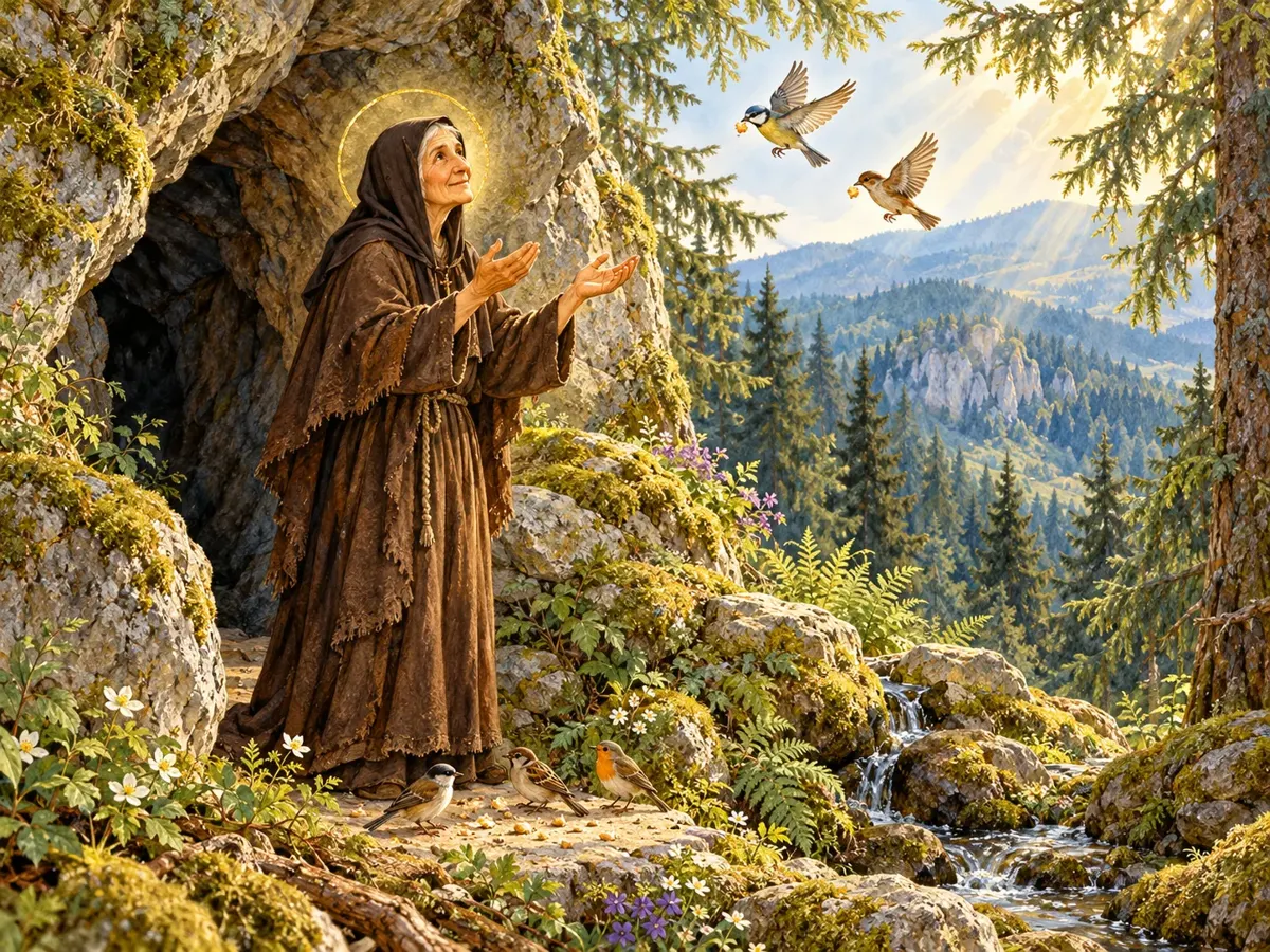 Sfânta Cuvioasă Teodora de la Sihla