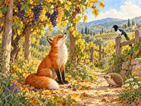 La zorra y las uvas