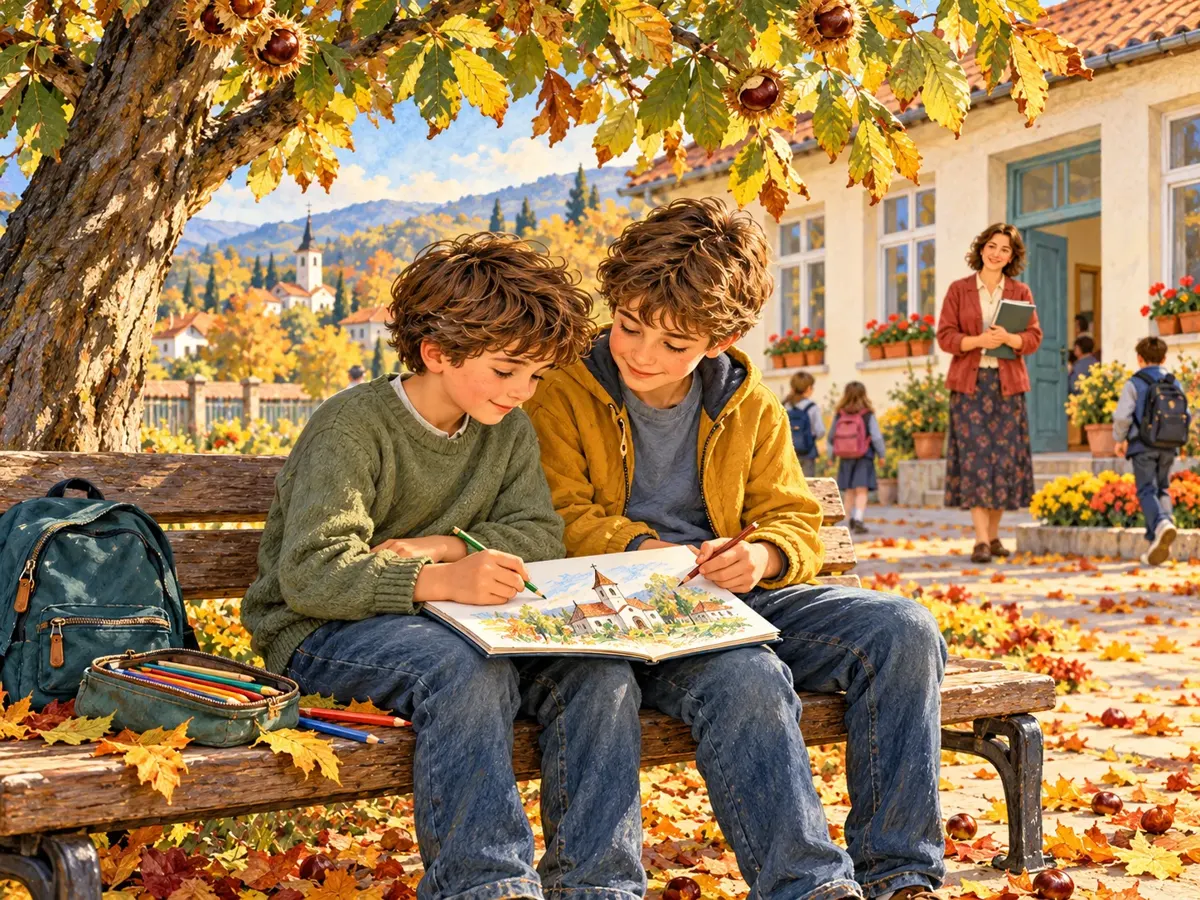 The Treasure Map in the Schoolyard