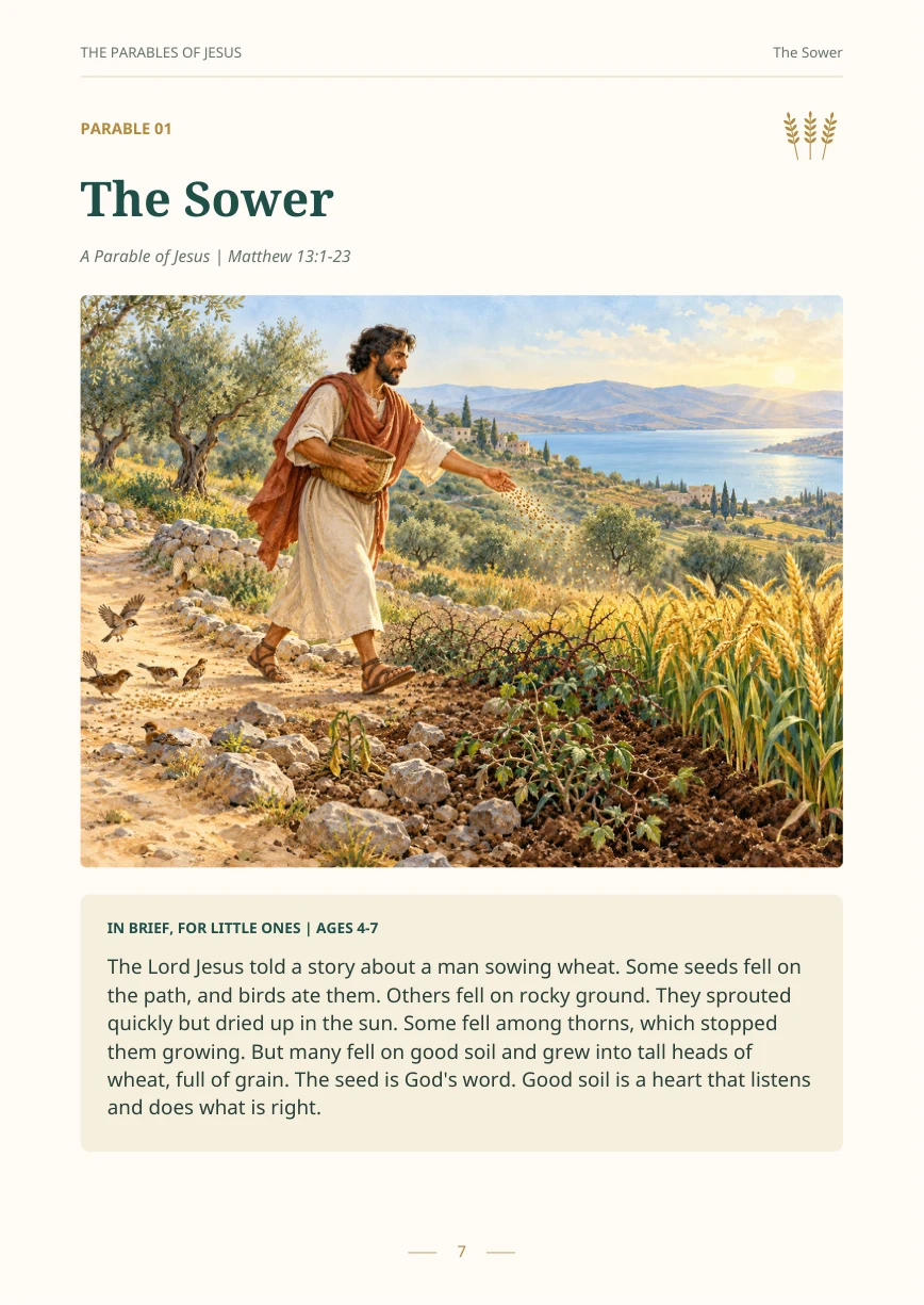 The Parables of Jesus · 4