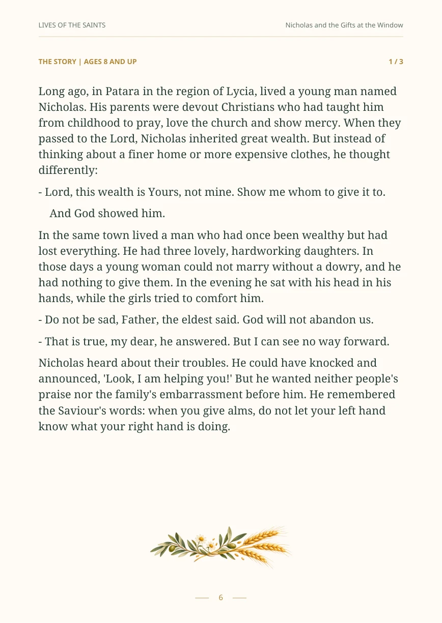 Lives of the Saints · 5