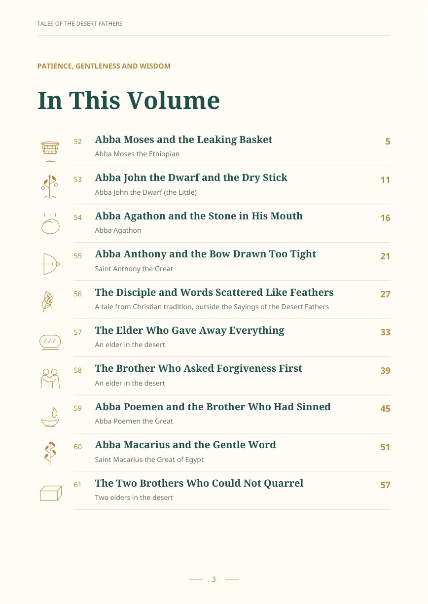 Tales of the Desert Fathers · 2