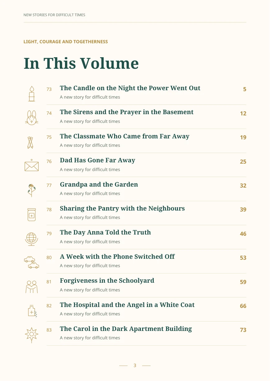New Stories for Difficult Times · 2