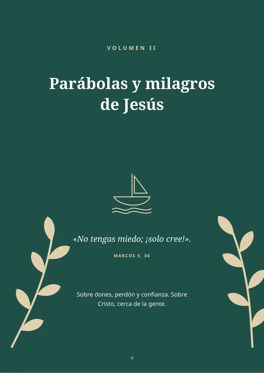 Parábolas y milagros de Jesús · 3