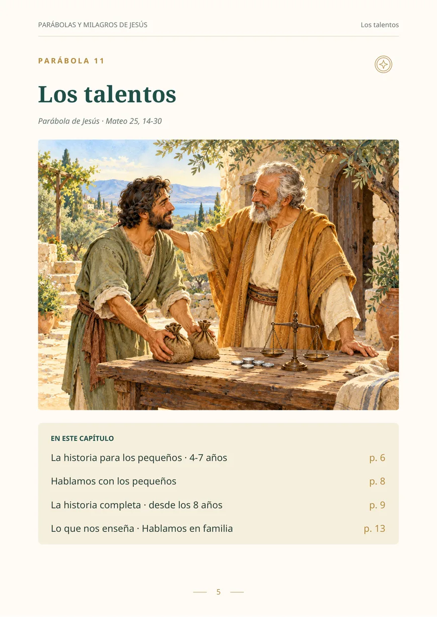 Parábolas y milagros de Jesús · 4