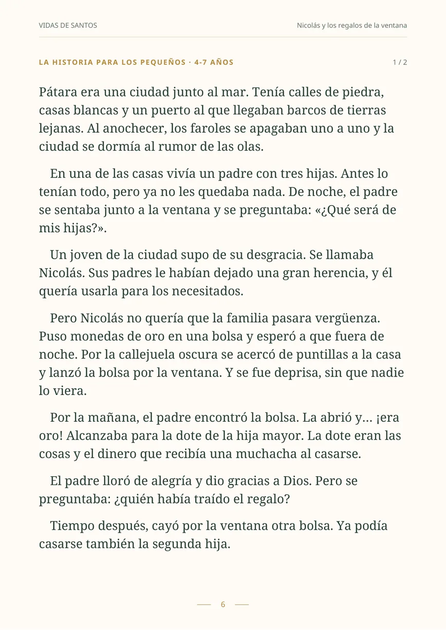 Vidas de santos · 5