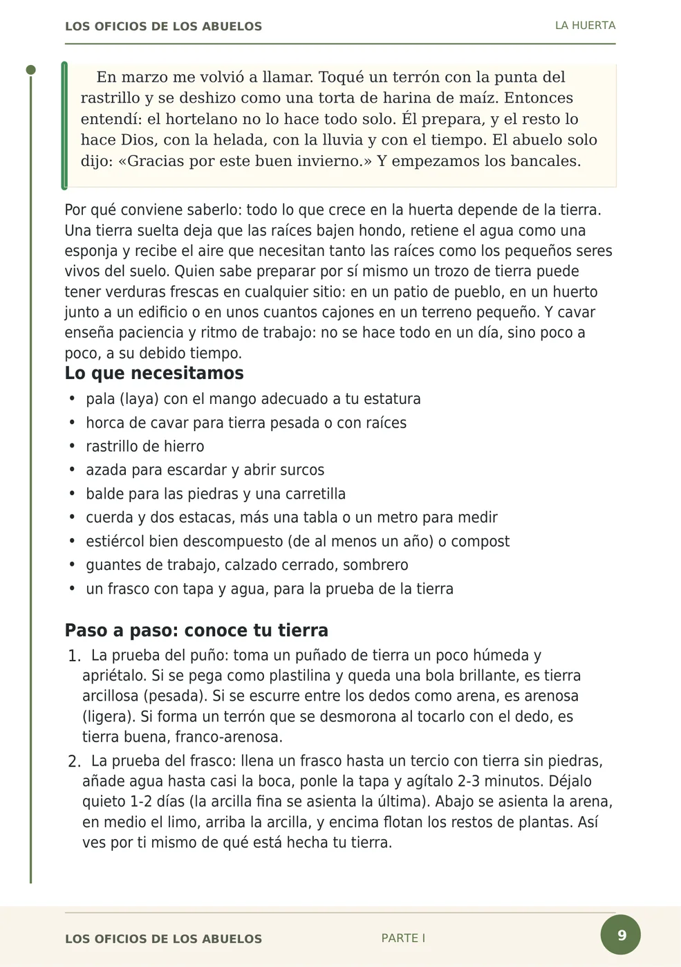 Página 9 de Los oficios de los abuelos