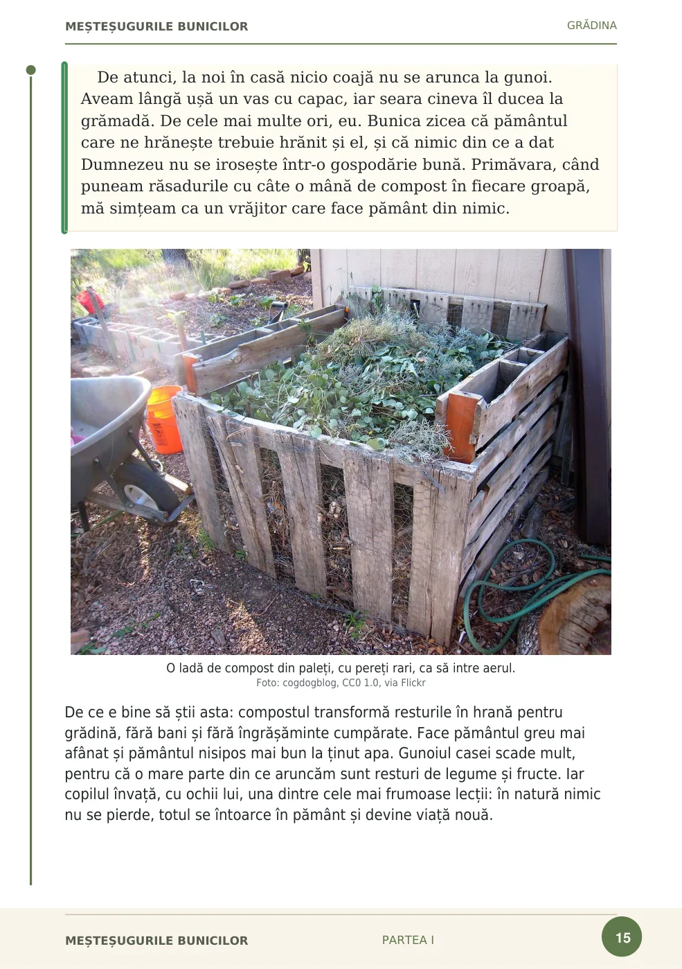 Pagina 15 din Rânduiala gospodăriei