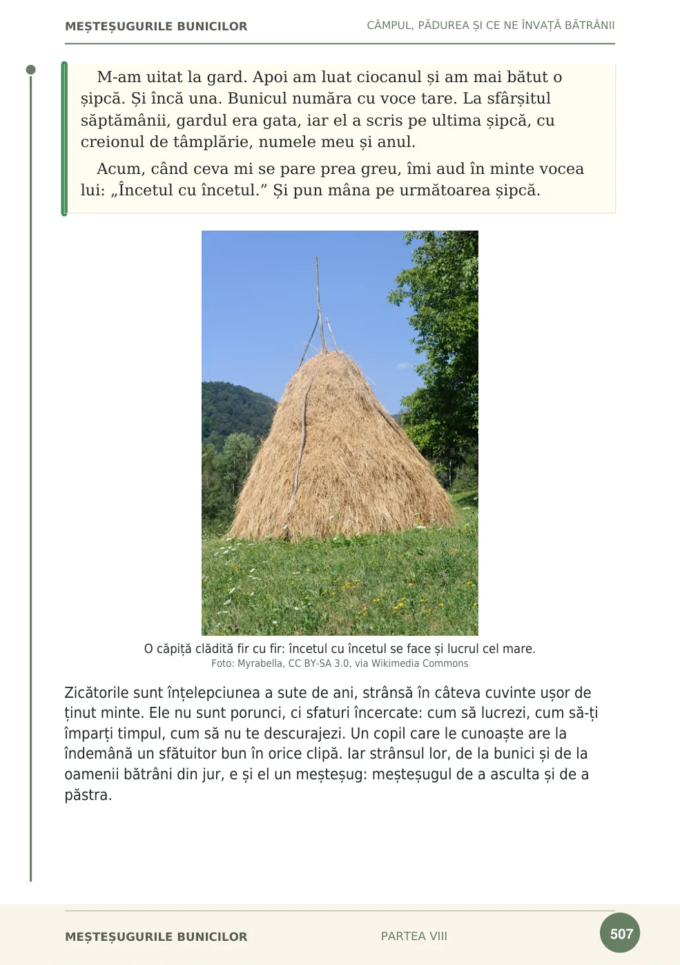 Pagina 507 din Rânduiala gospodăriei