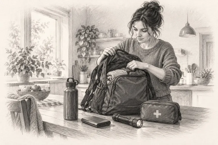 Ilustrație în grafit din partea I: Primele săptămâni