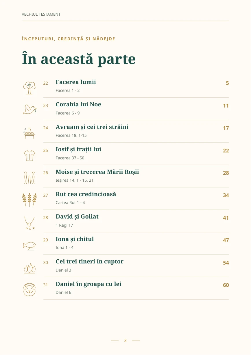 Povestiri din Vechiul Testament · 2