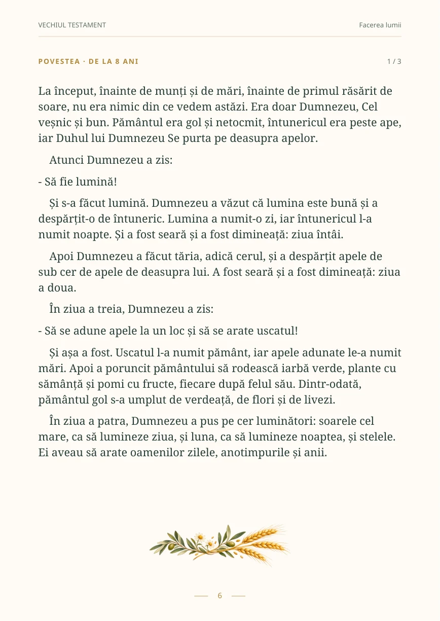 Povestiri din Vechiul Testament · 5